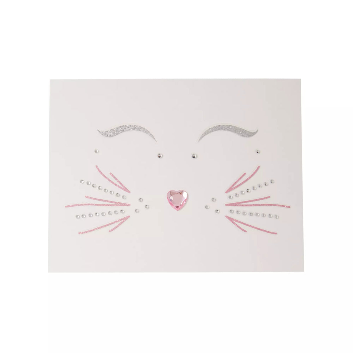 Gemstone Bunny Face Decals