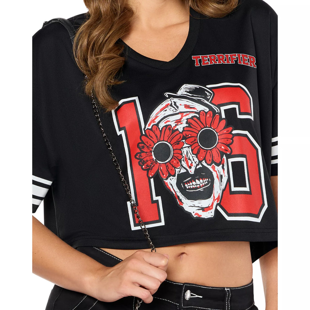 Terrifier Cropped Football Jersey